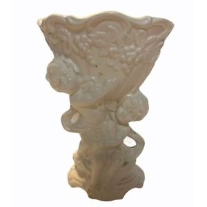 Vintage Relpo Cherub planter EUC